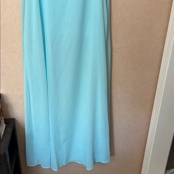 ASOS Light Blue Spaghetti Strap Maxi Dress - Picture 2 of 7